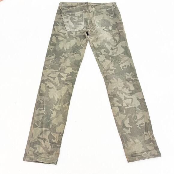 Madewell Skinny Skinny Ankle Camouflage Print Pants Denim Jeans Size 24 - Picture 3 of 10